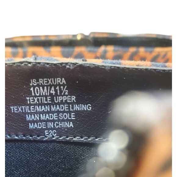 Jessica Simpson Womens Rexura Platform Faux Suede Leopard Print Ankle Booties - Picture 8 of 10